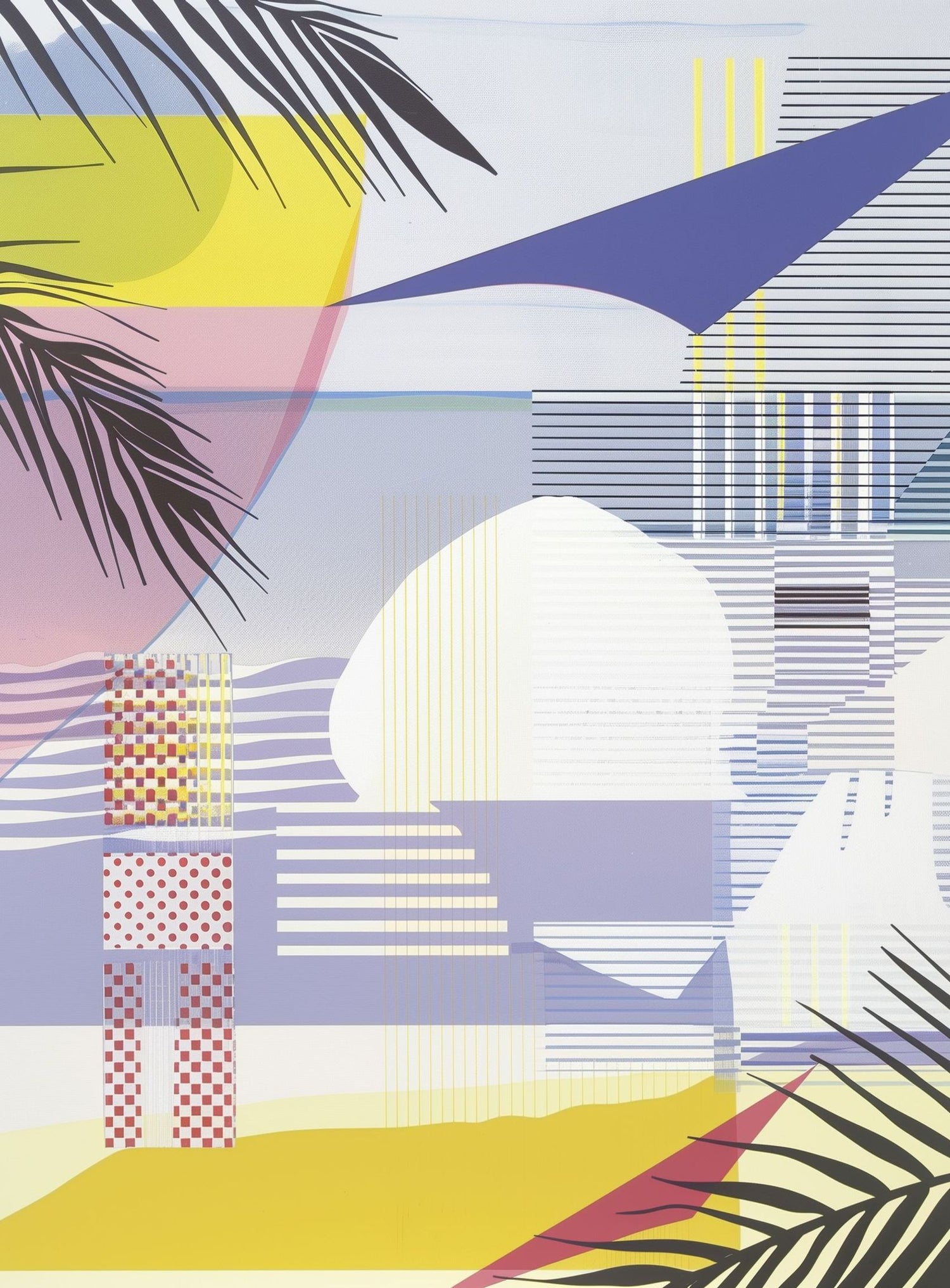 Layered stripes and color fields