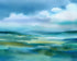 Teal Dissolving into Sky