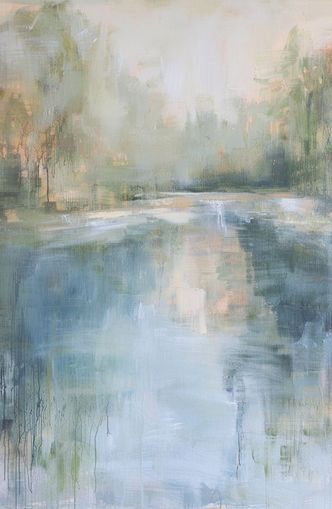 Mist over the river bend