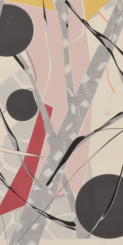 Layered circles with red wedge
