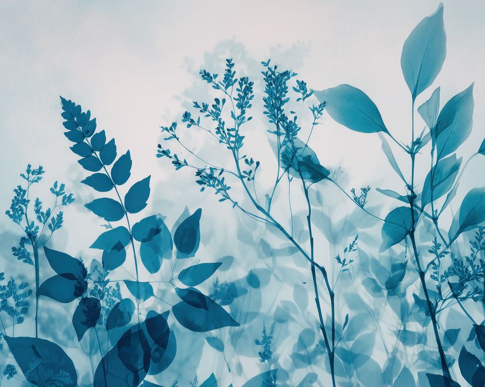 Translucent Layer of Leaves 