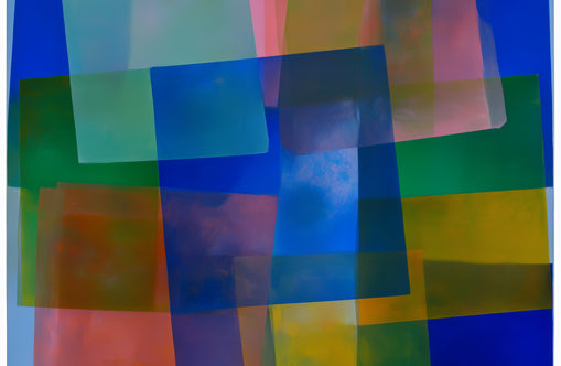 Blue pooling through pink veils