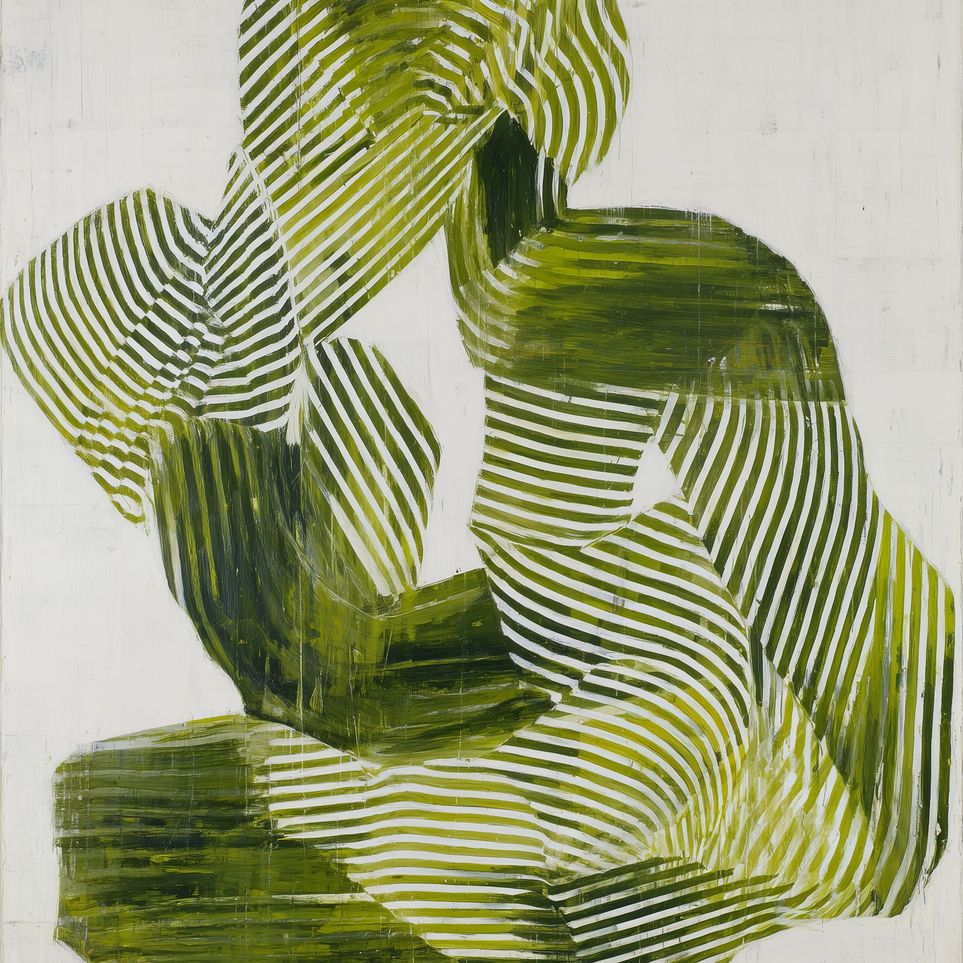 Olive stripes in repose