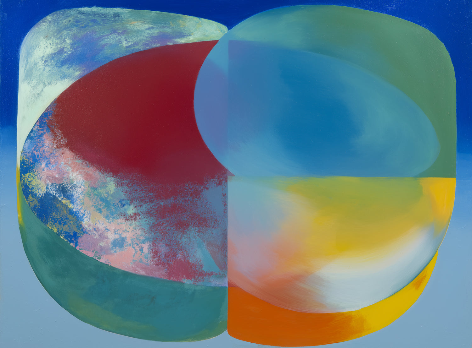 Overlapping color fields
