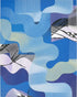 Waves within blue blocks