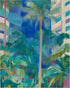 Palm shade between towers