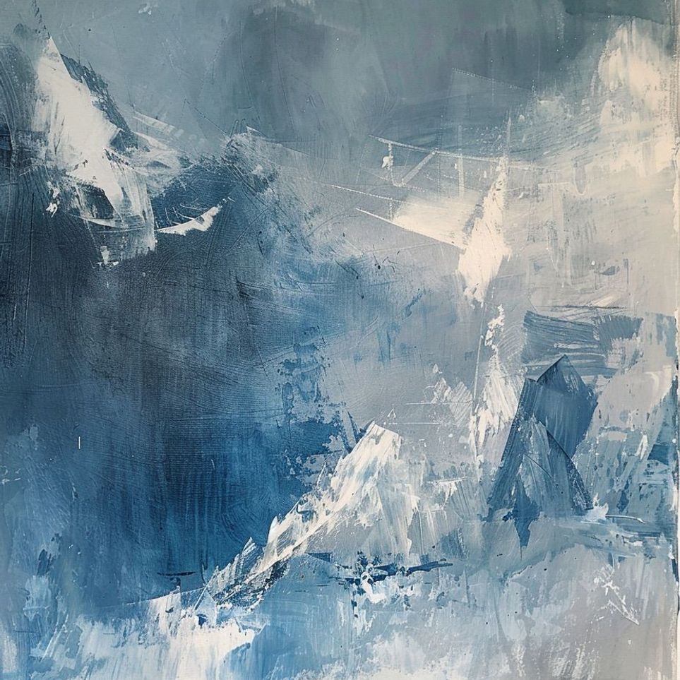 Blue gray pressure field