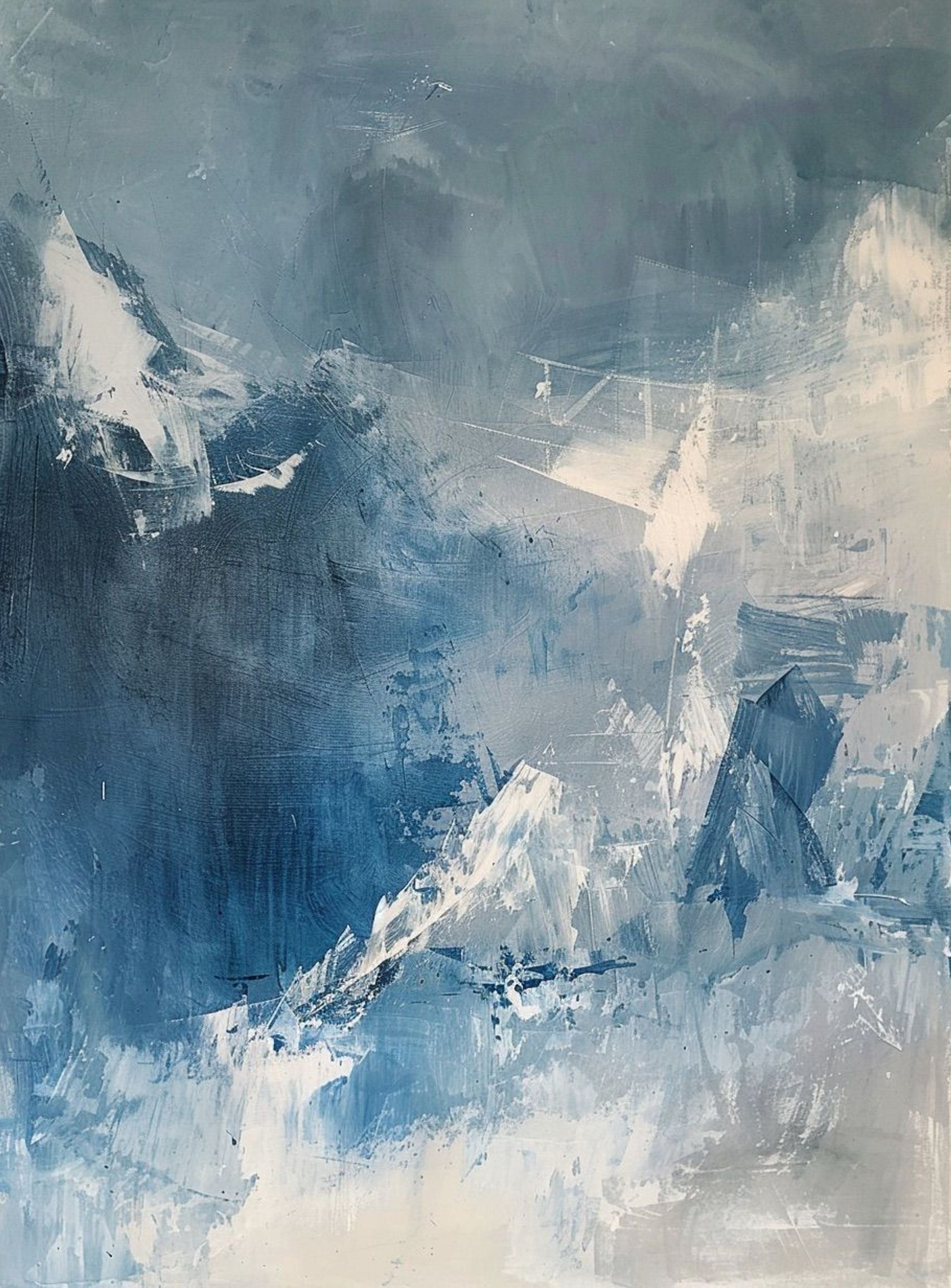 Blue gray pressure field