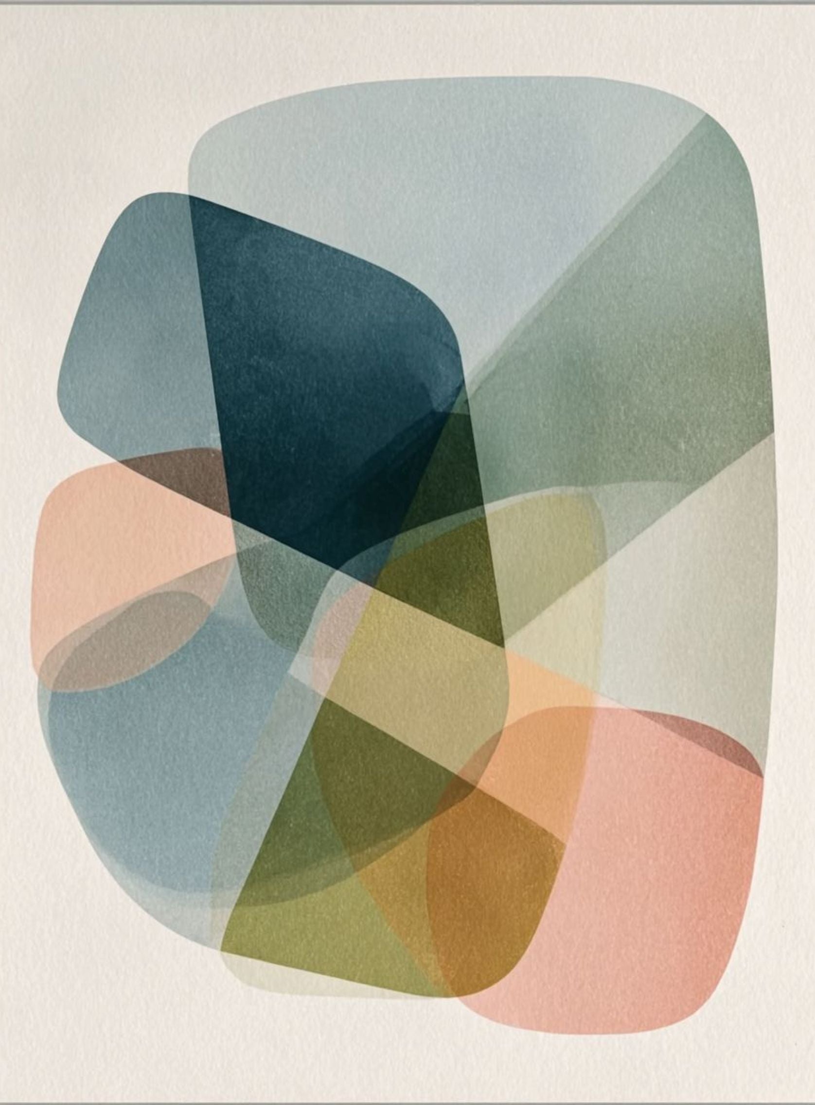 Layered translucent blocks