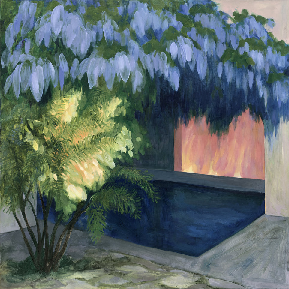 Warm door in the water