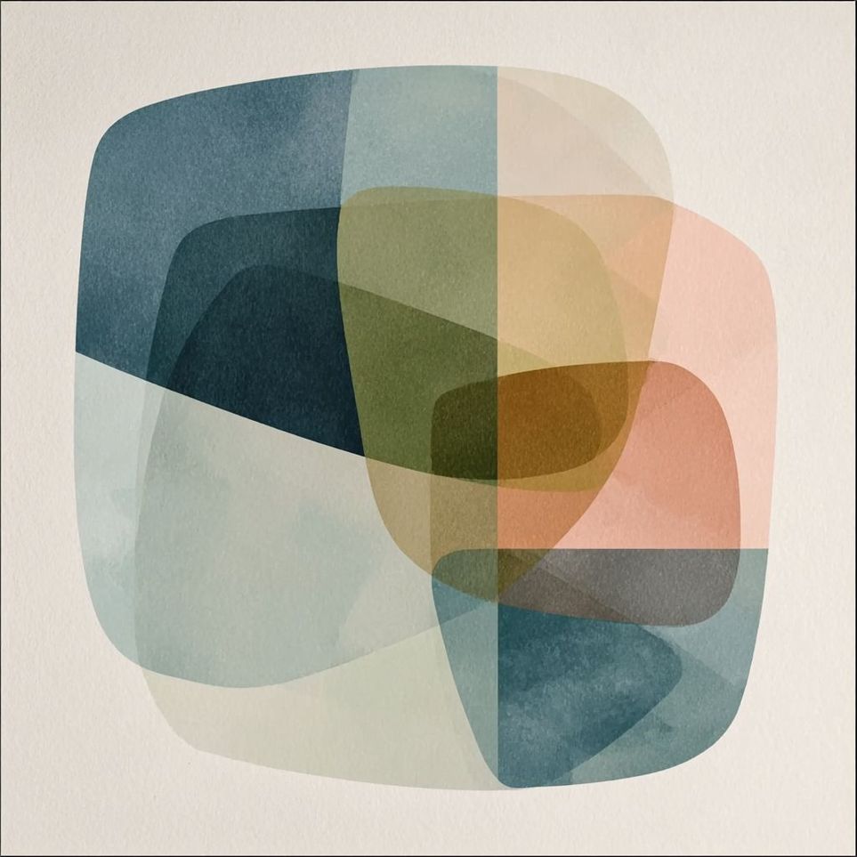 Muted layers within soft corners
