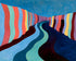 Coral stripes along the bend