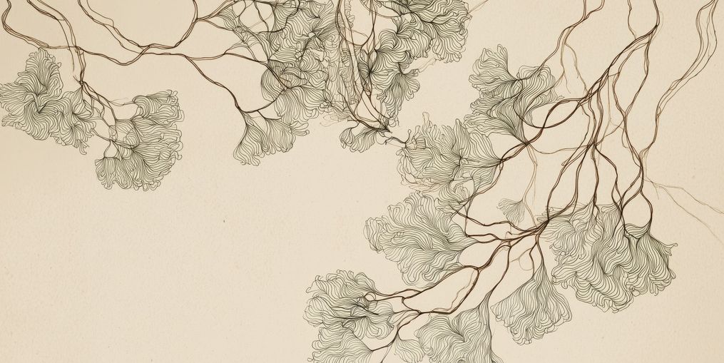 A Field of Drawn Canopies