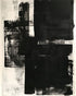 Black weight on pale ground