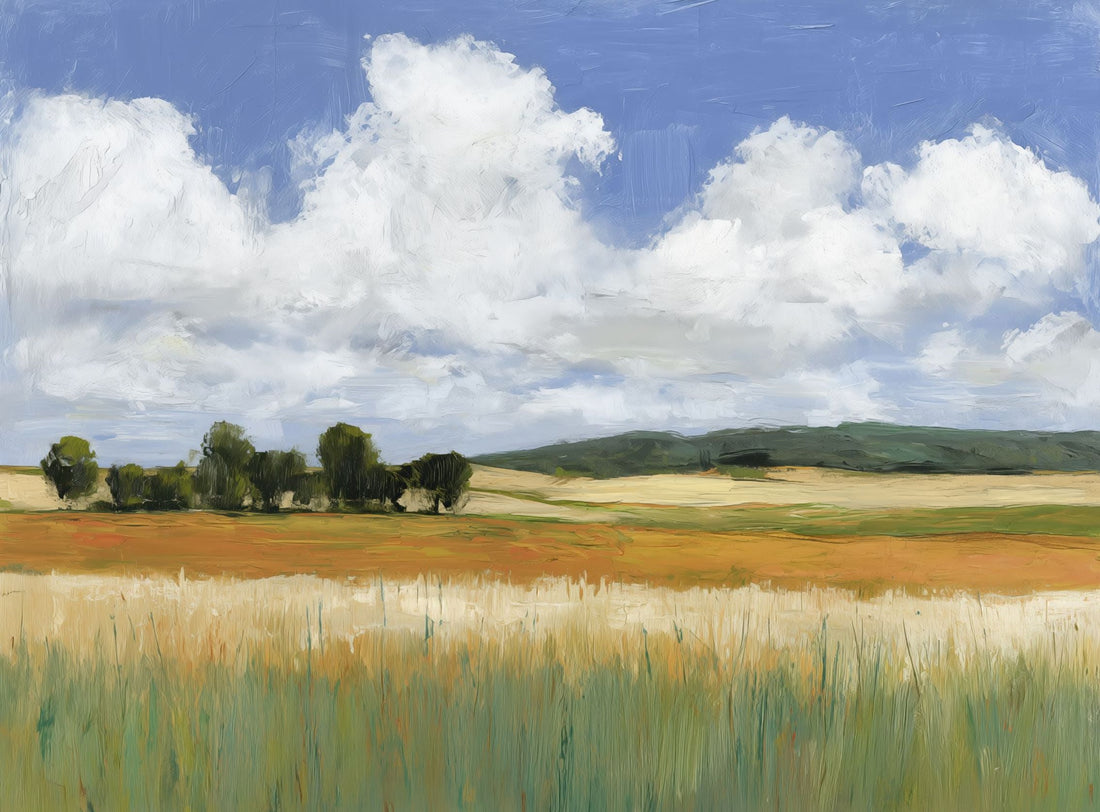 Meadow Under Clouds