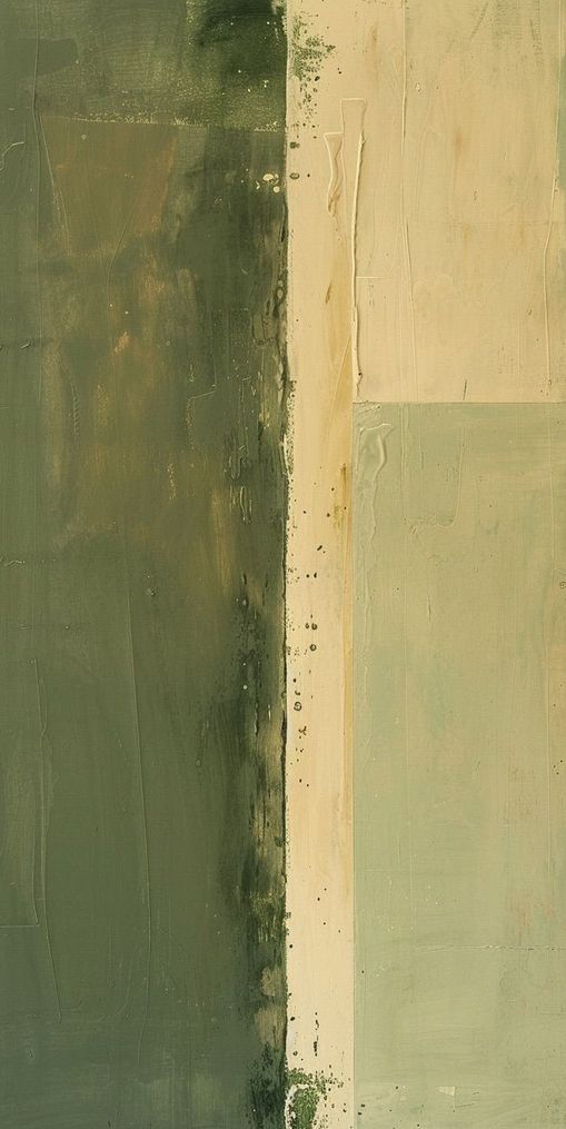 Pale seam in olive field
