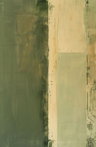 Pale seam in olive field