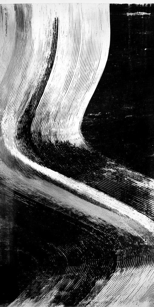 White sweep through black
