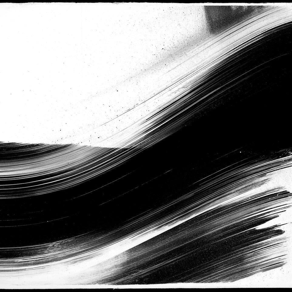 Black weight on white drift