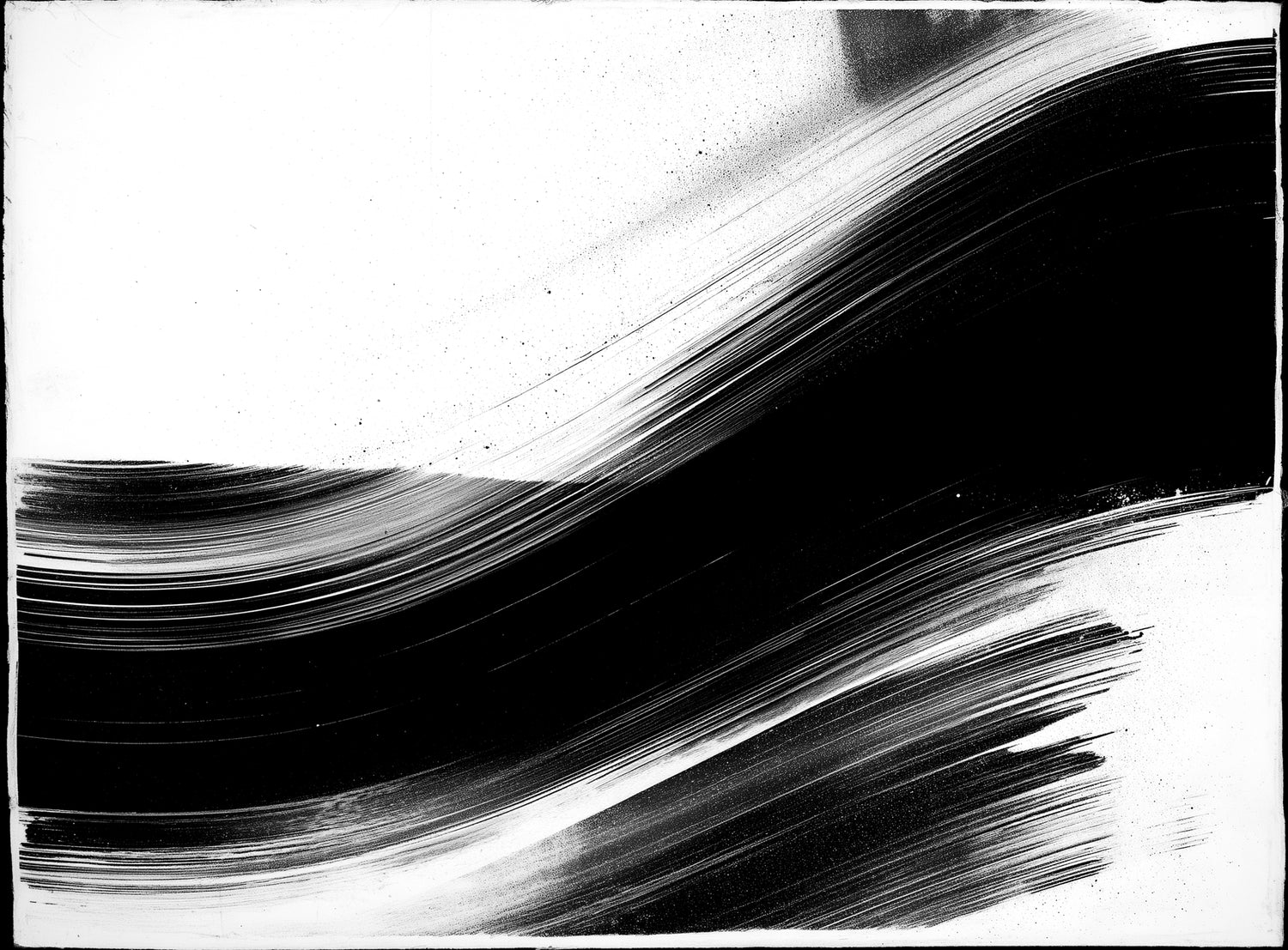 Black weight on white drift