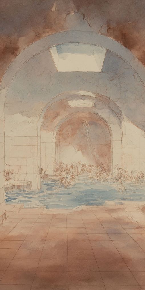 Steam under the arches