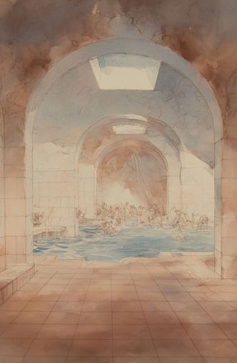 Steam under the arches