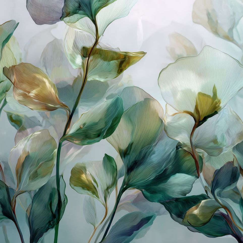 Translucent Leaf Forms
