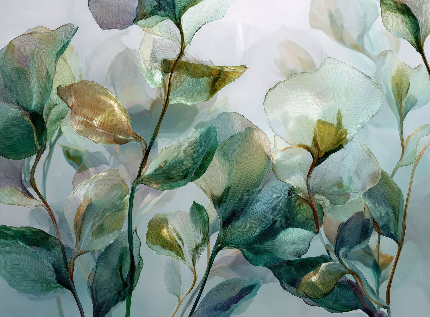 Translucent Leaf Forms