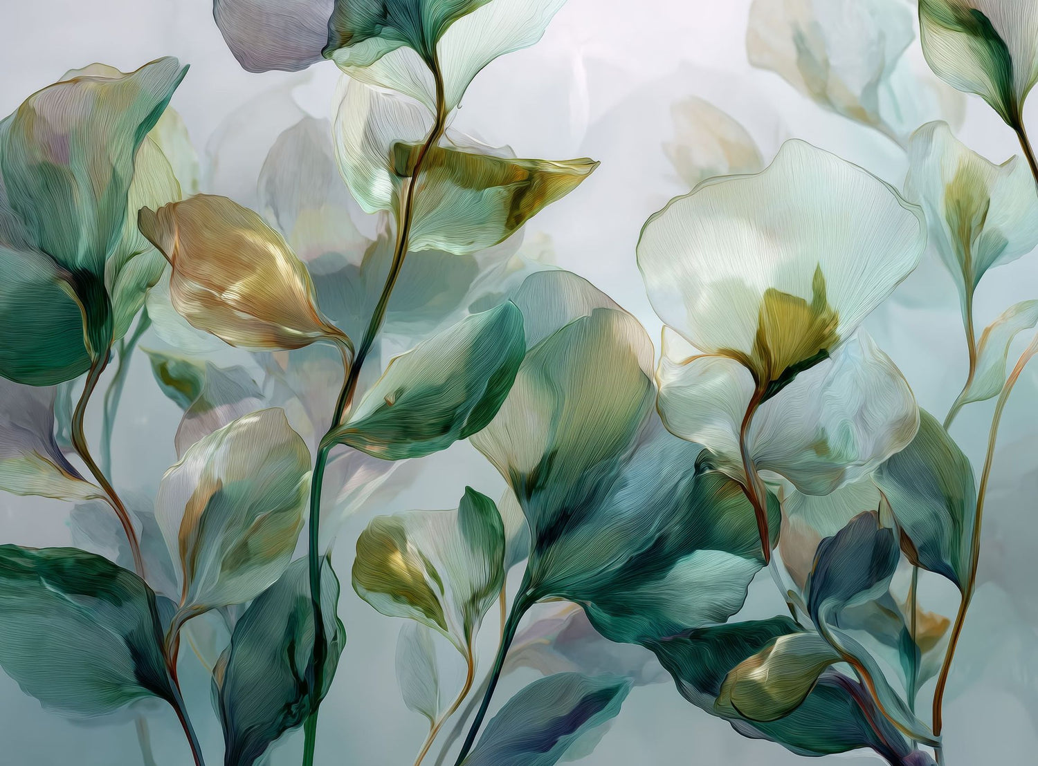 Translucent Leaf Forms