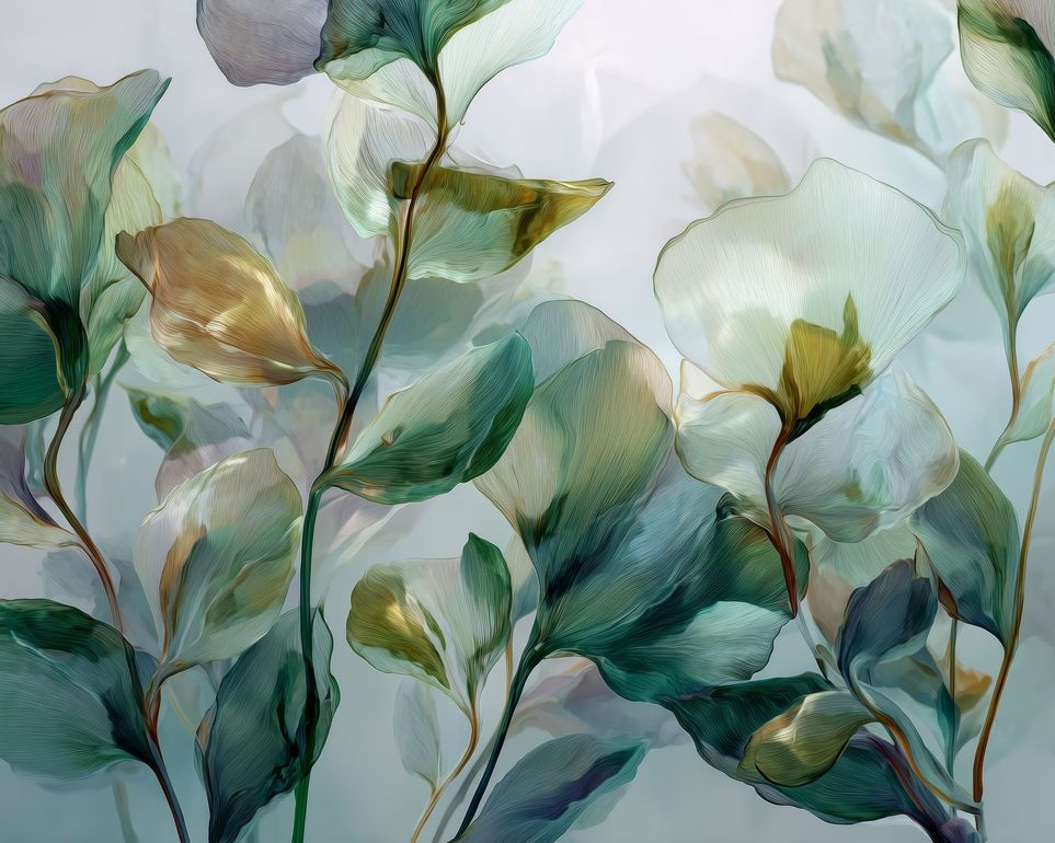 Translucent Leaf Forms
