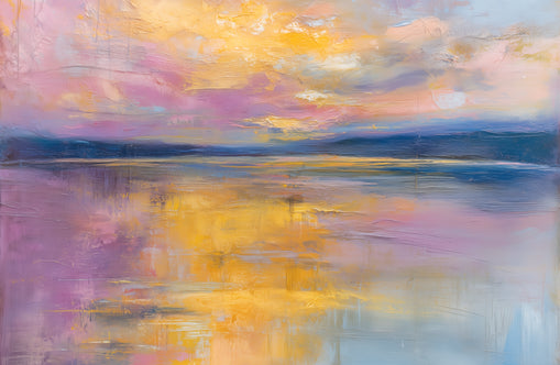 Lavendar Lakescape
