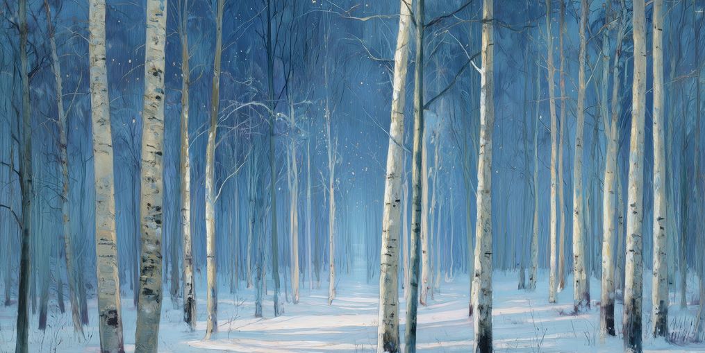 Stillness Between the Trees