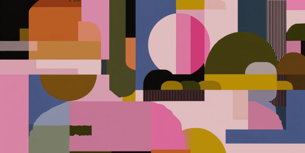 Shapes Jostling for Space 