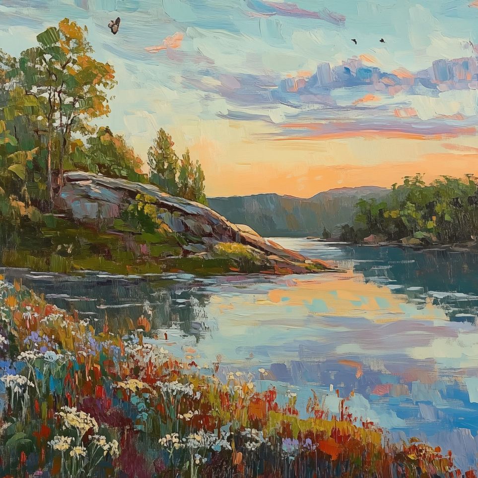 Twilight Reflection