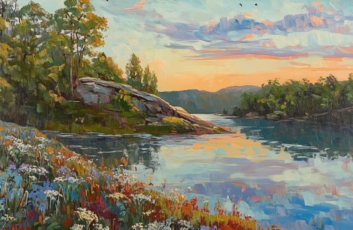 Twilight Reflection