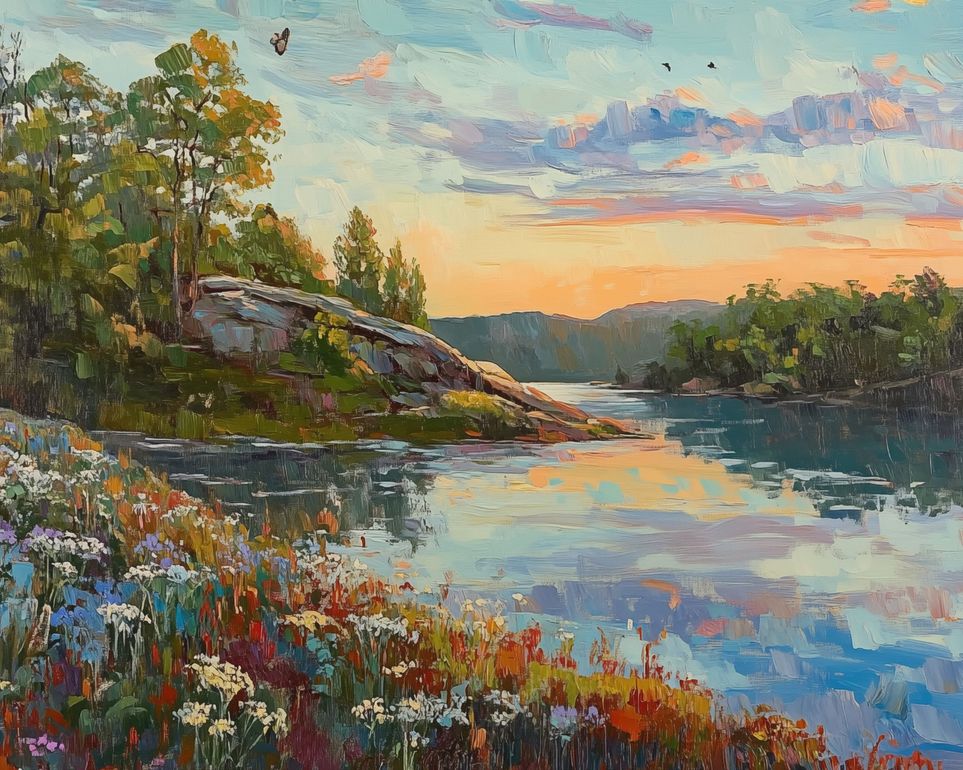 Twilight Reflection