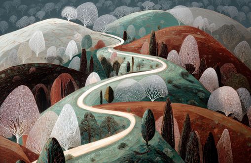 Trail Through the Hills