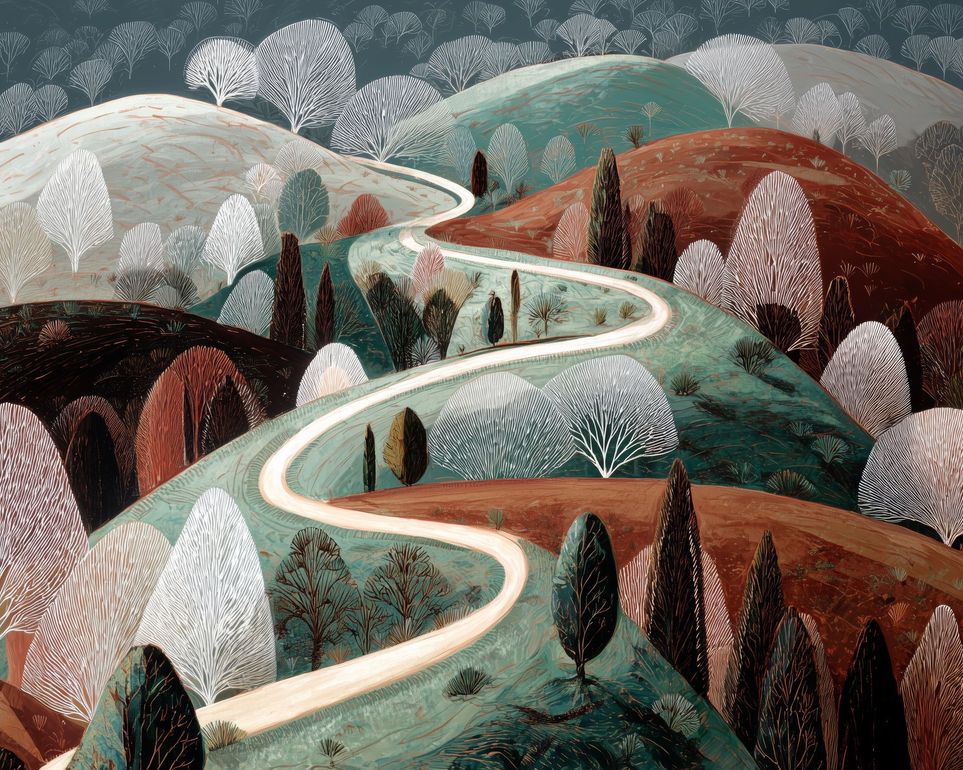 Trail Through the Hills