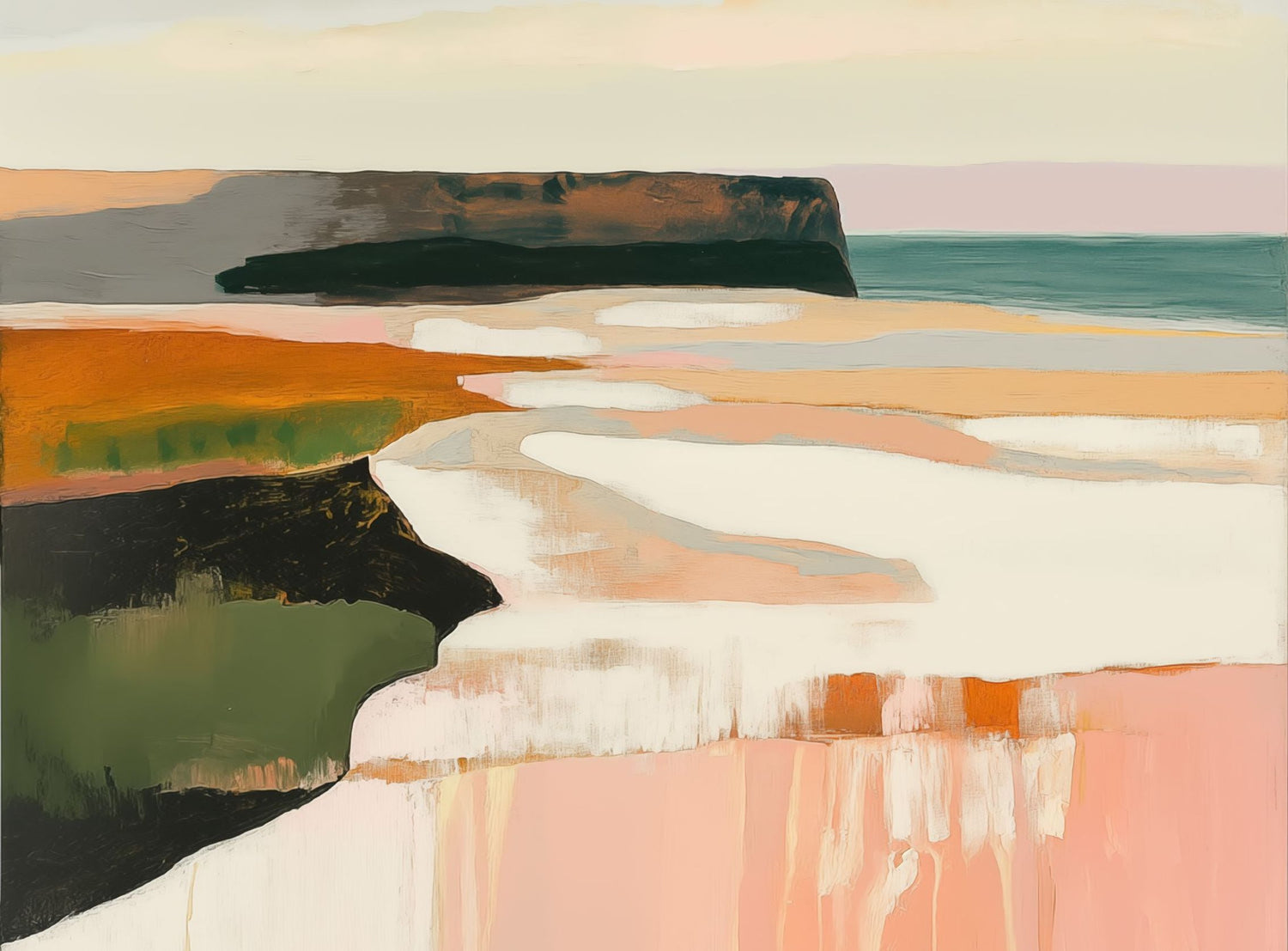 Cliff Above Water