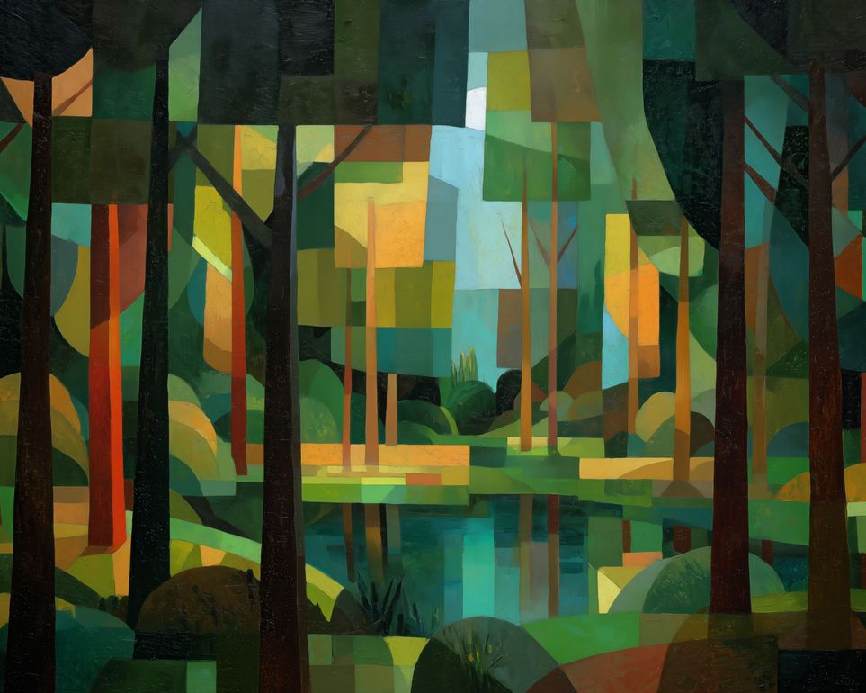 Geometric Trees and Light