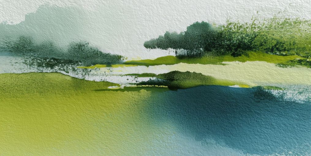 Watercolor Lakeshore