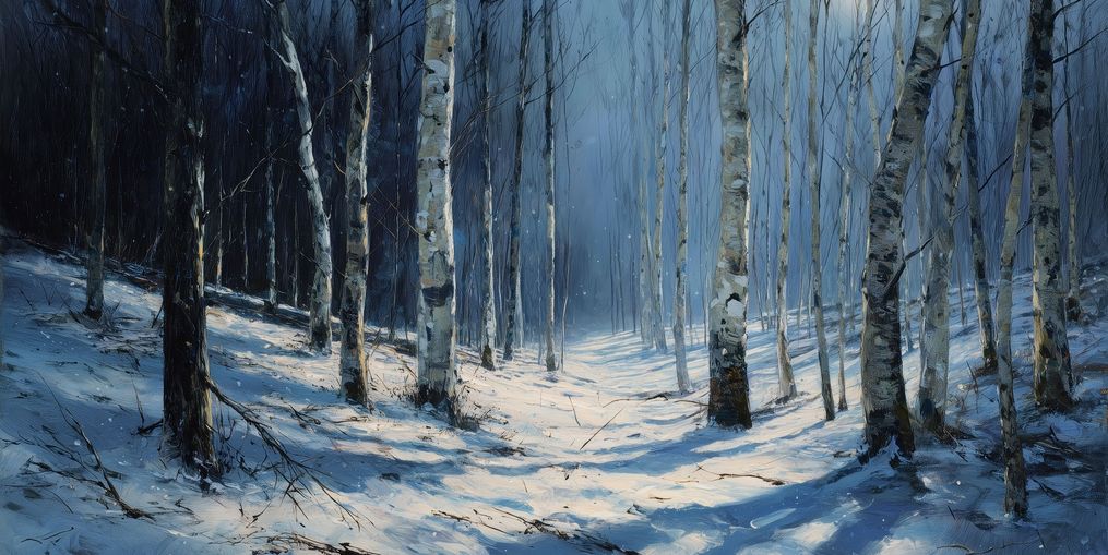 Silence Held in Blue