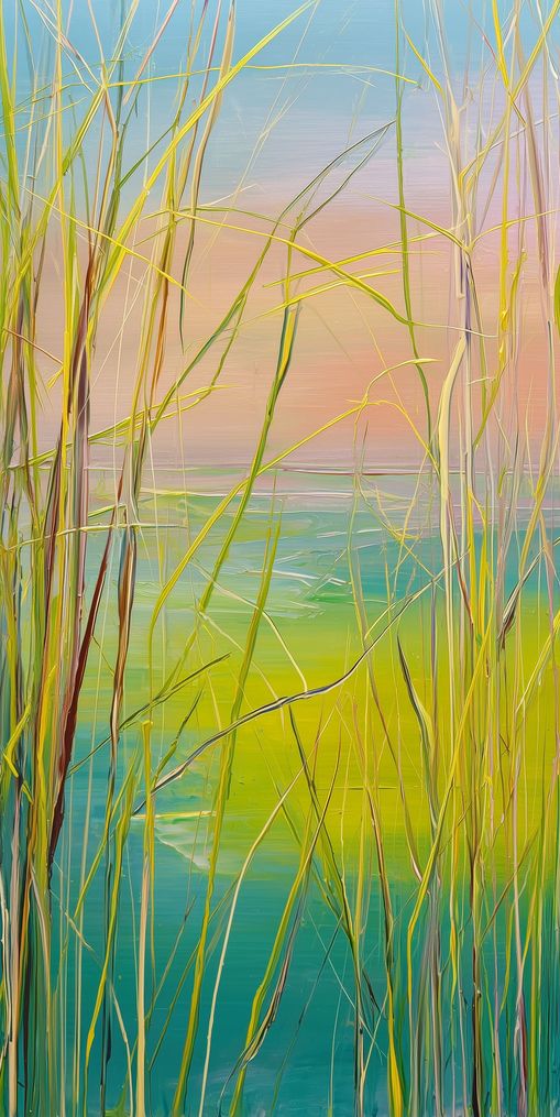 Reeds at Low Tide
