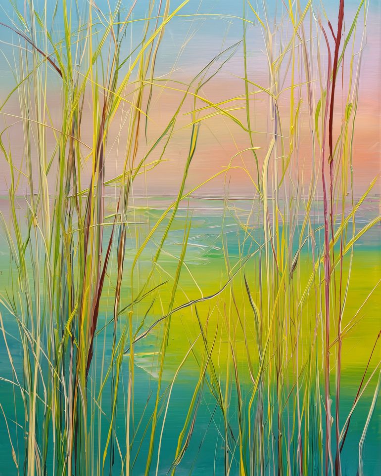 Reeds at Low Tide