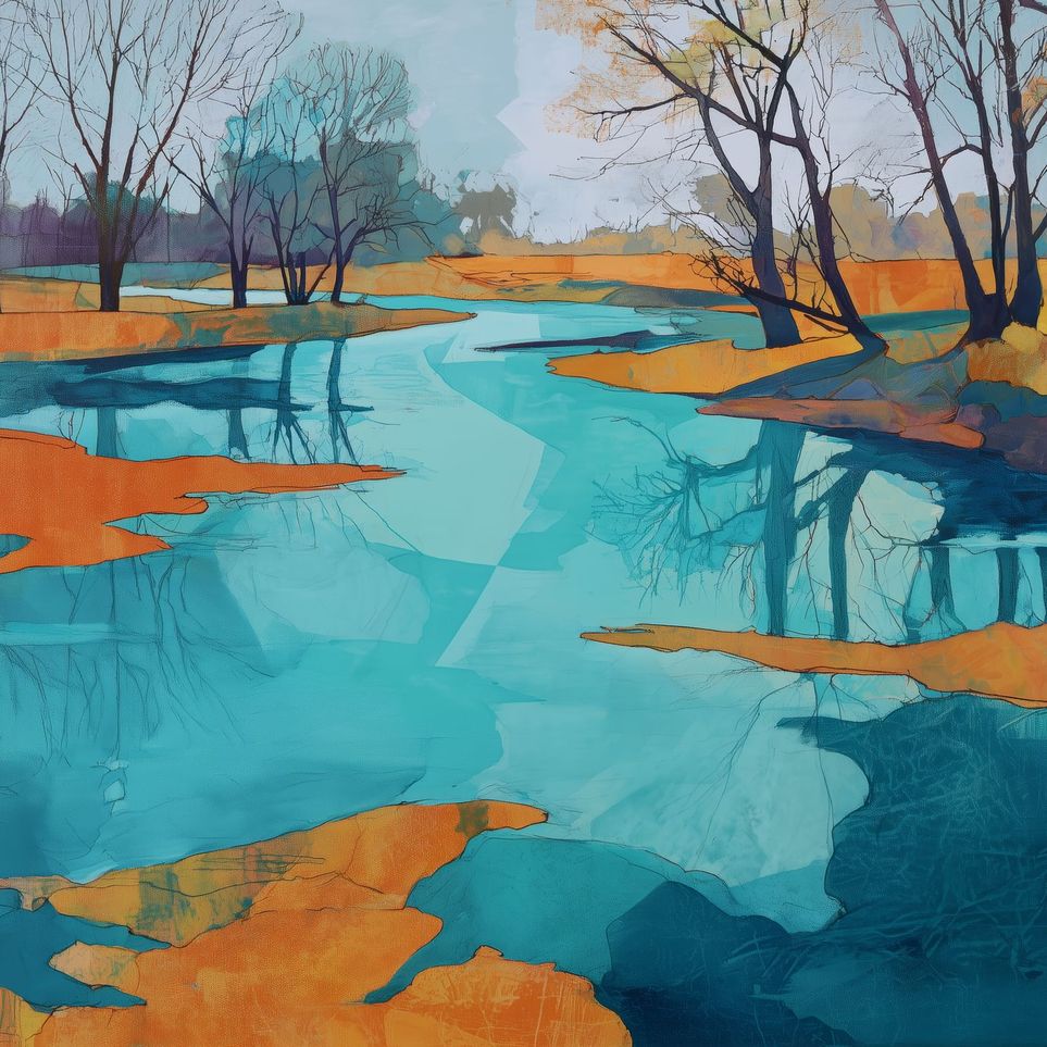 Creek Like a Sheet of Glass