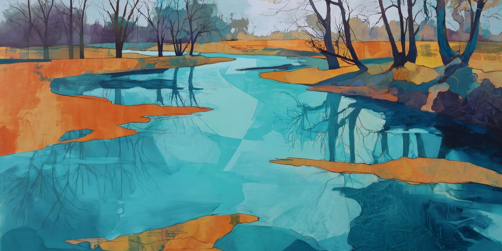Creek Like a Sheet of Glass