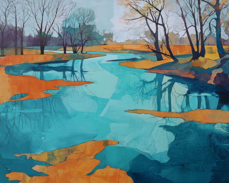 Creek Like a Sheet of Glass