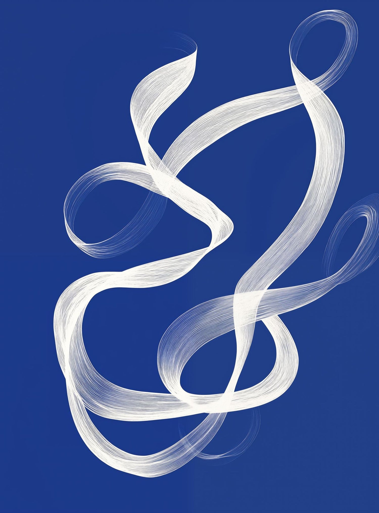 hite Stroke on Blue 3