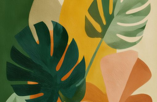 Leaves of Green and Brown