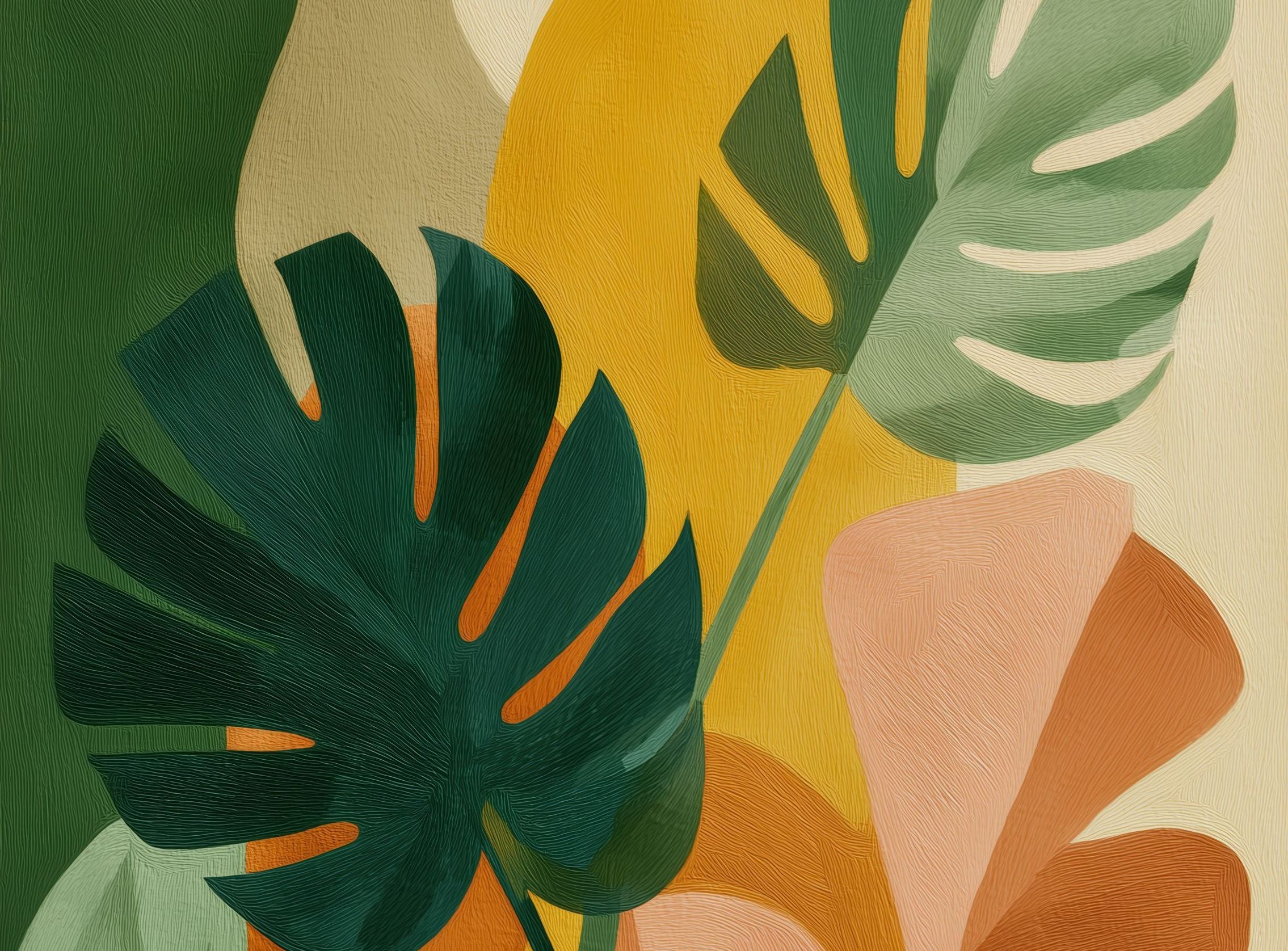 Leaves of Green and Brown